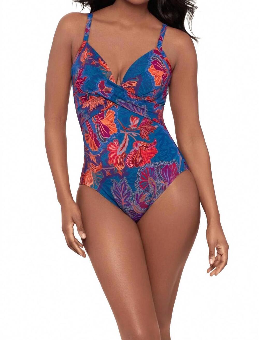 NEW MIRACLESUIT captivate one piece swimsuit in decoupage